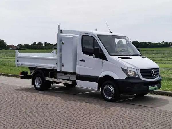 Mercedes-Benz Sprinter 514 CDI Kipper Kist AC! Image 4